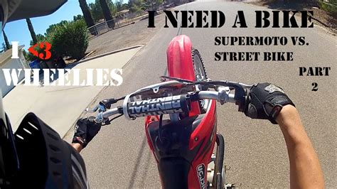 supermoto vs street bike.